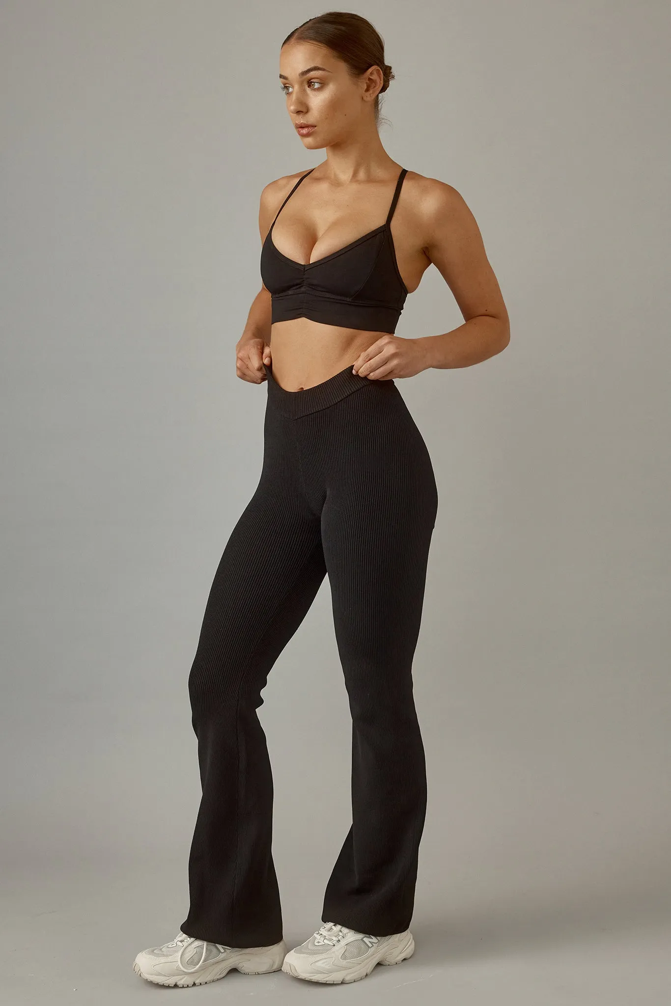 Oahu Pant - Black Thick Rib