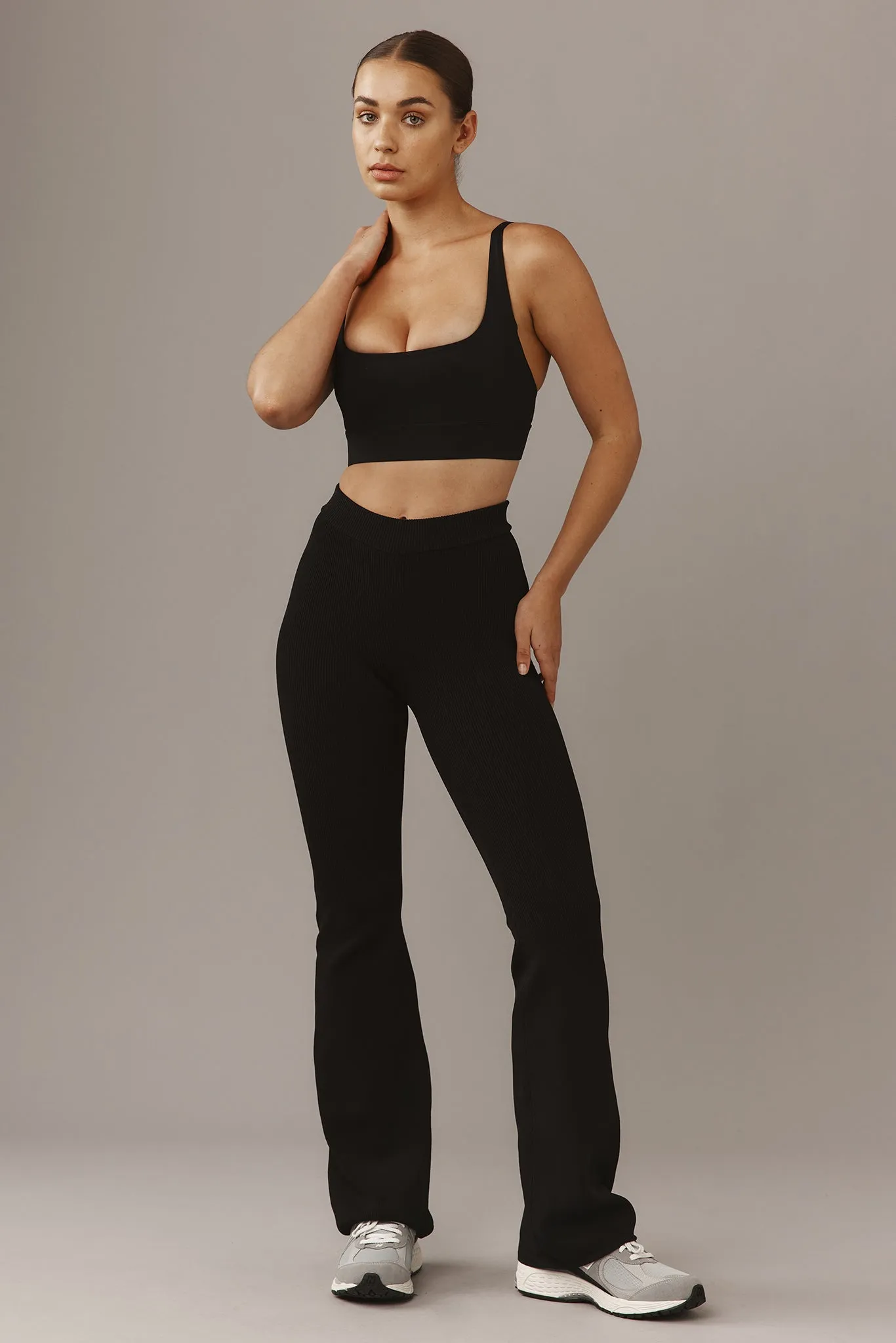 Oahu Pant - Black Thick Rib