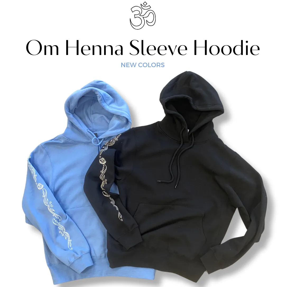 Om Henna Sleeve Hoodie