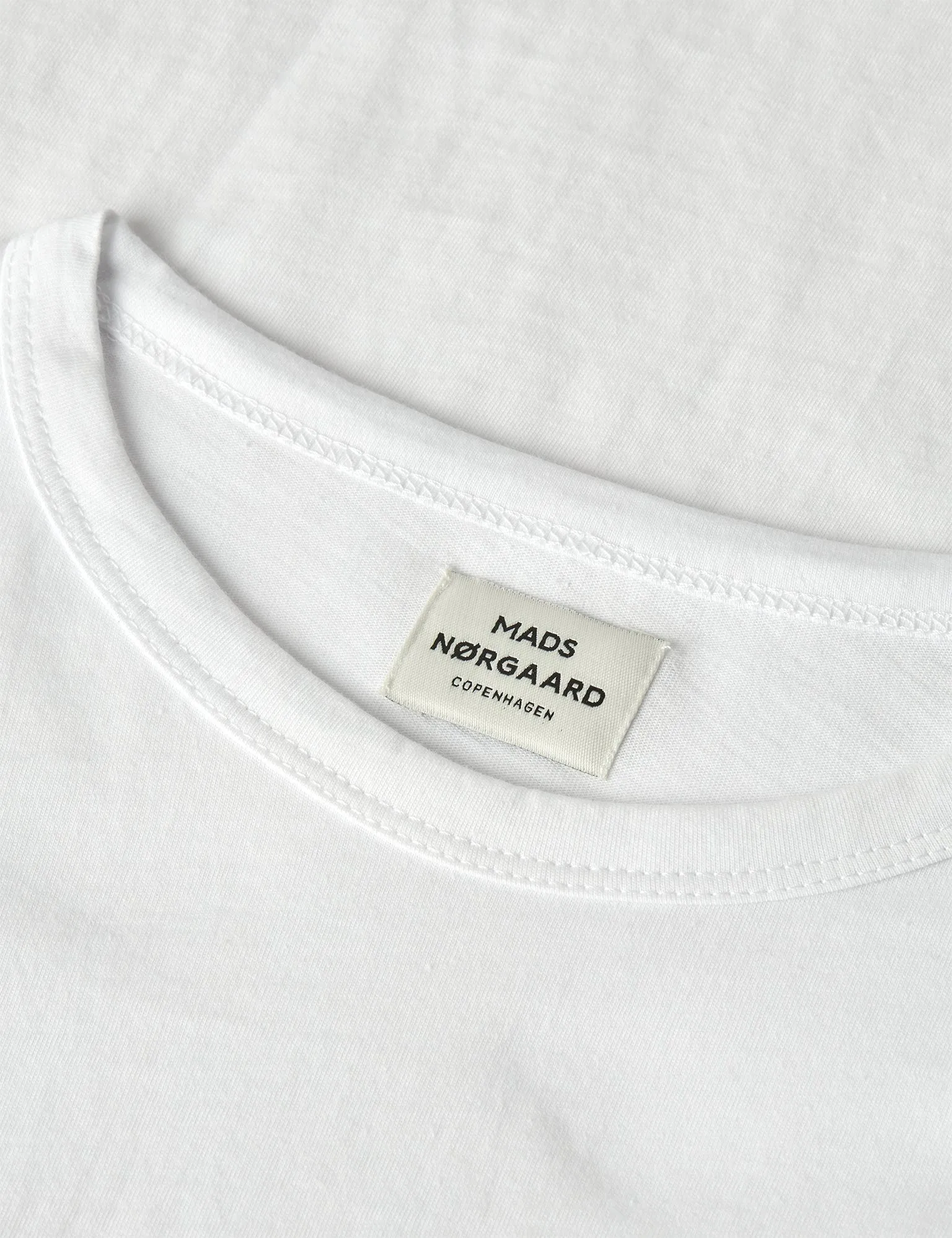 Organic  Thorlino L/S Tee FAV,  White