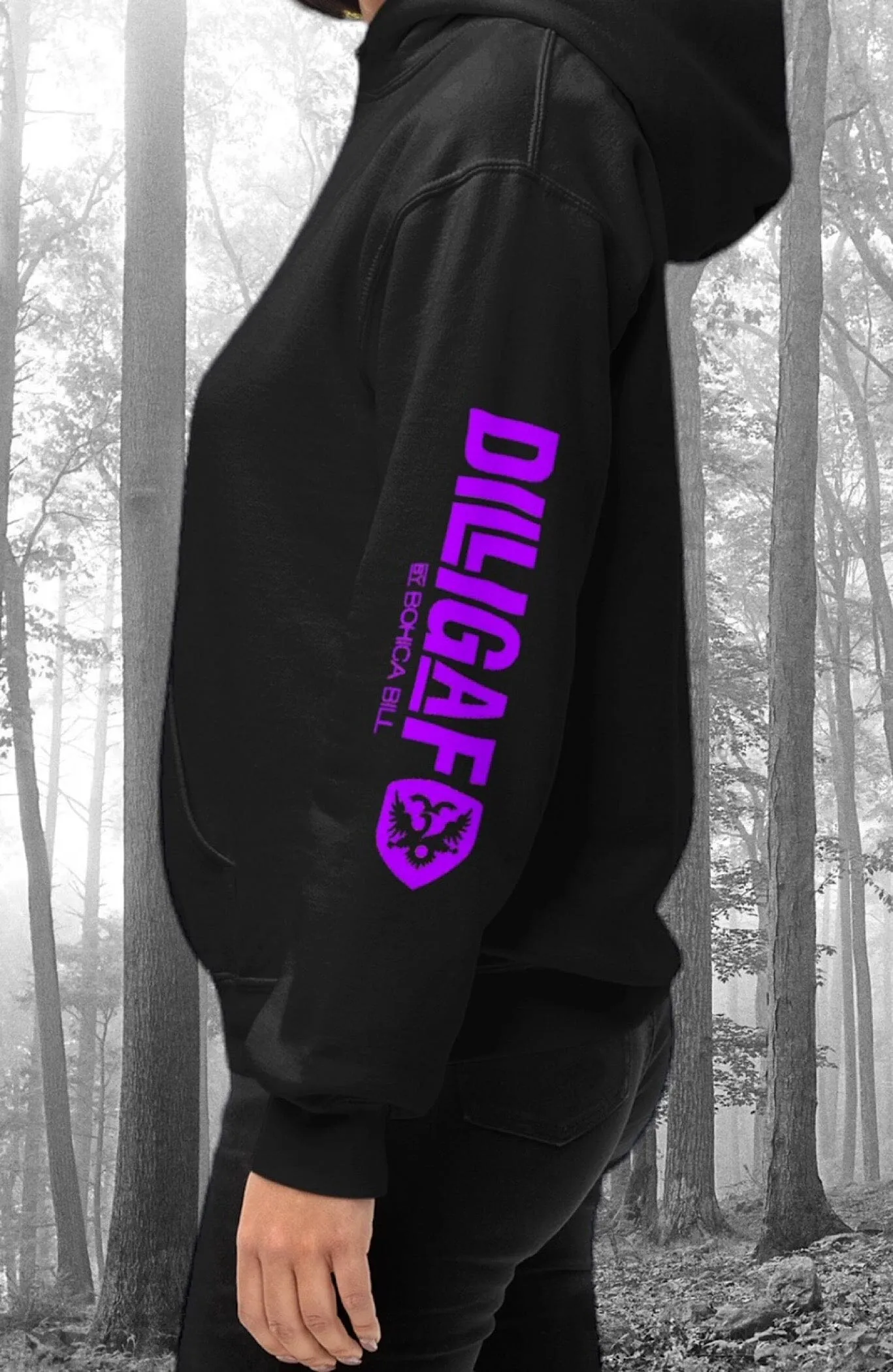 Our Dilligaf Classic Neon Pullover Hoody