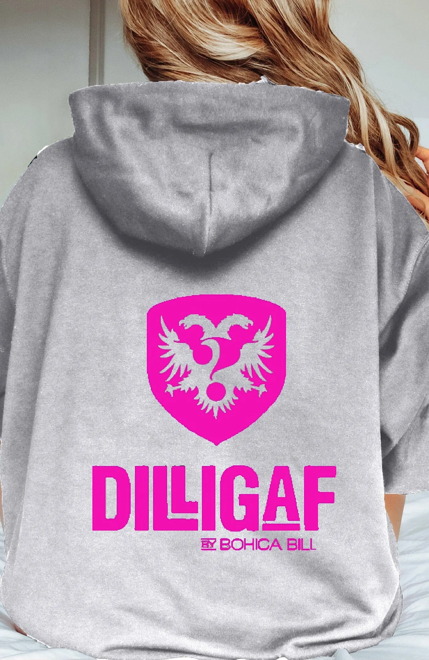 Our Dilligaf Classic Neon Pullover Hoody