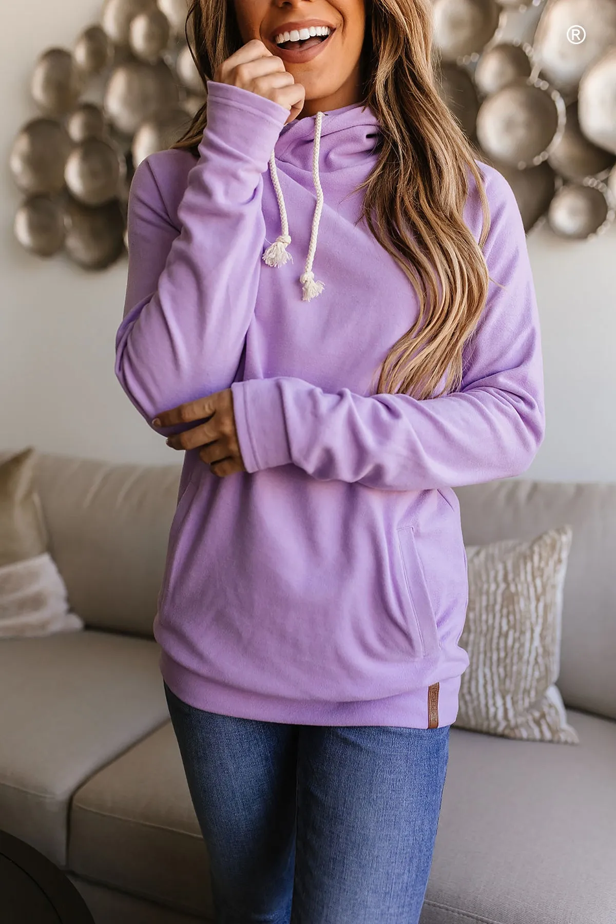 Performance Fleece DoubleHood™ Sweatshirt - Wisteria