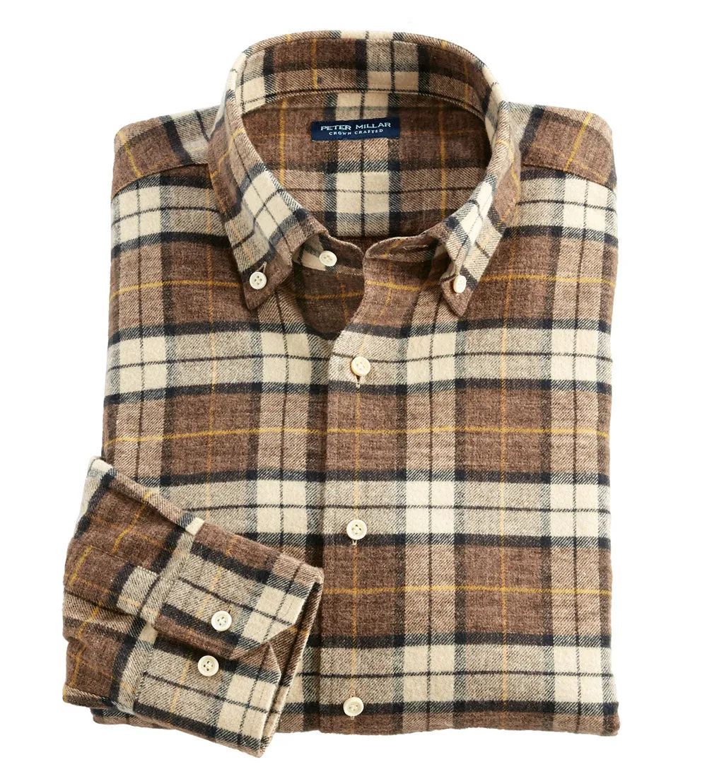 Peter Millar Long Sleeve Satoh Plaid Shirt