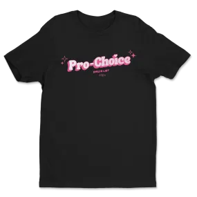 Pink & Proud Black Tee