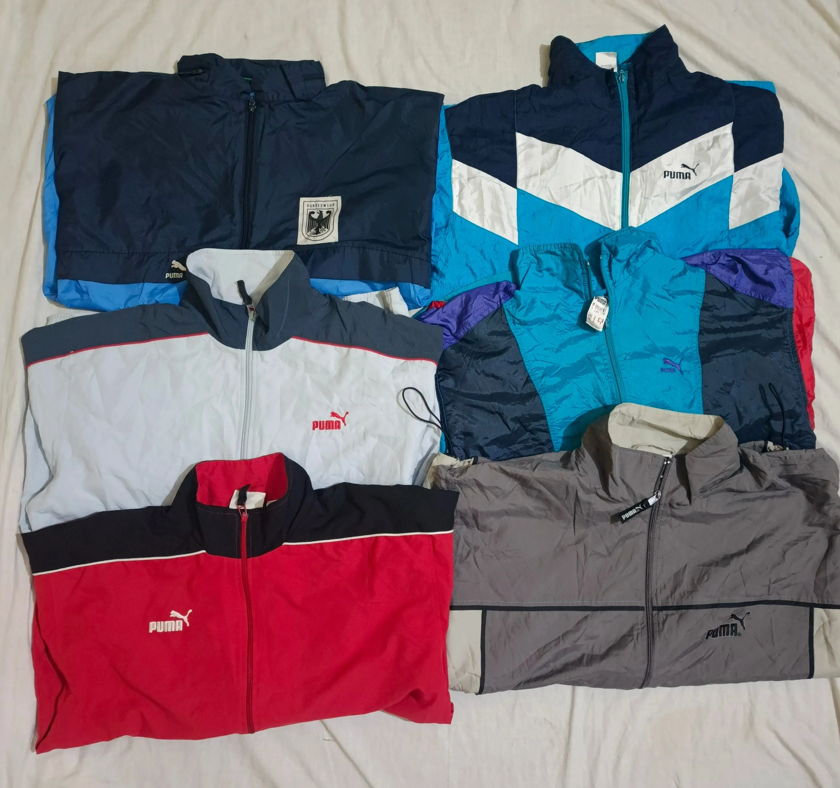 Puma windbreaker 15 pcs