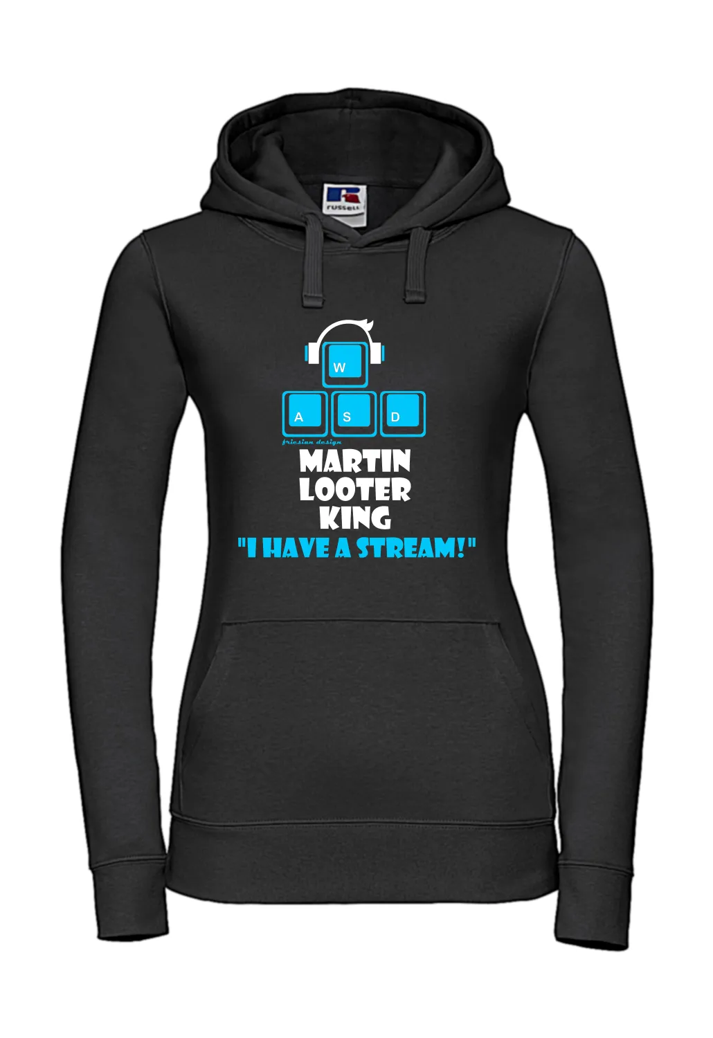 "friesian" Lady Hoodie - "Looter"