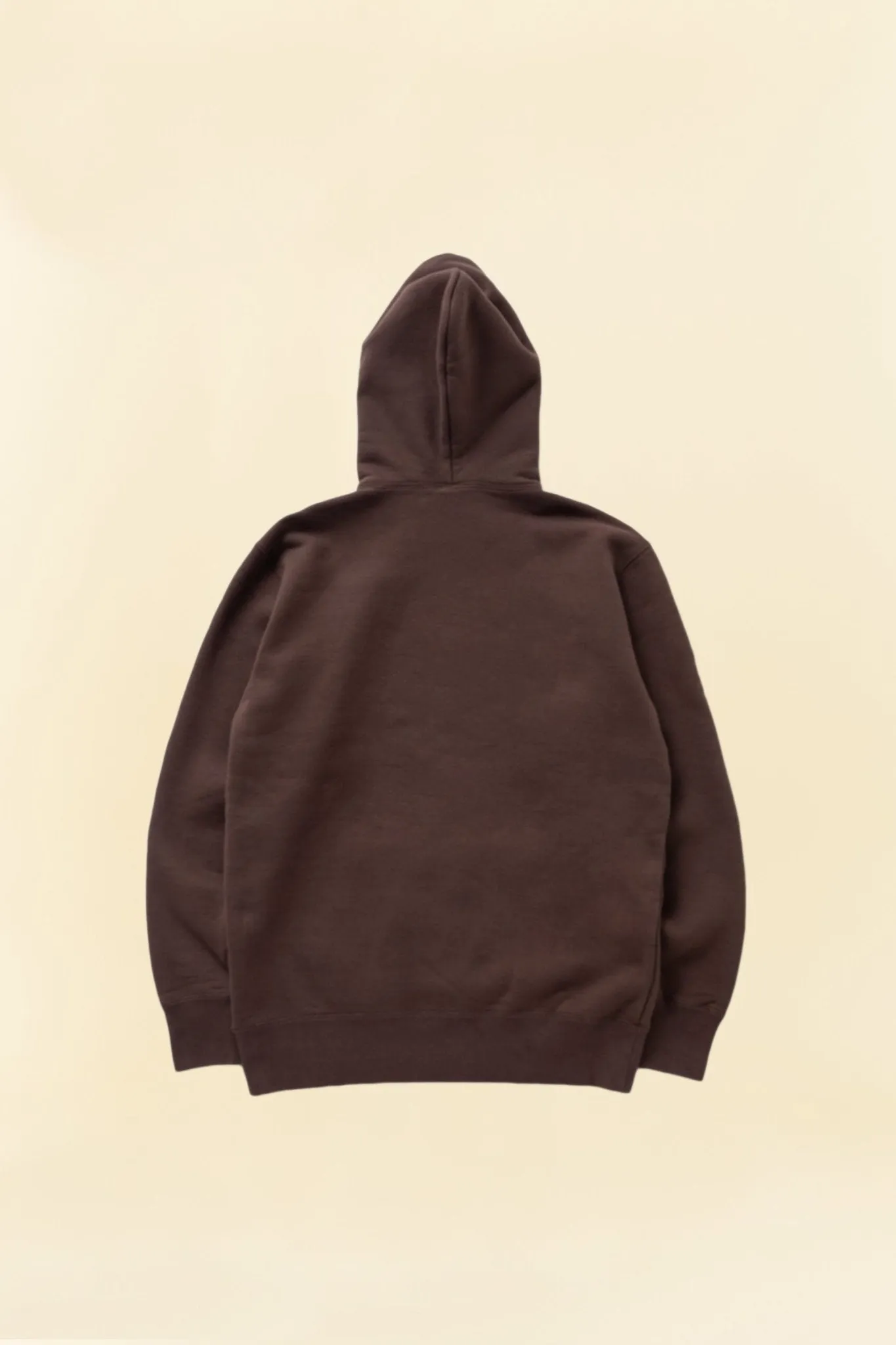 Rats Cross Neck Hoodie - Brown