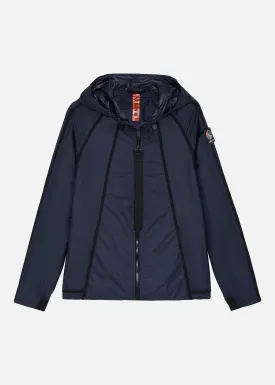 RÆBURN LW HOODIE NAVY