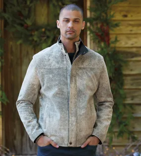 Remy Distressed Lambskin Jacket