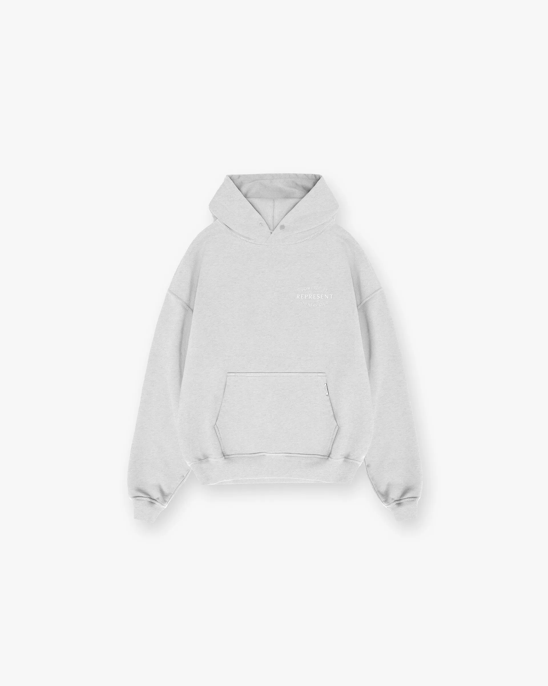 Represent Owners Club Stamp Hoodie - Ash Grey