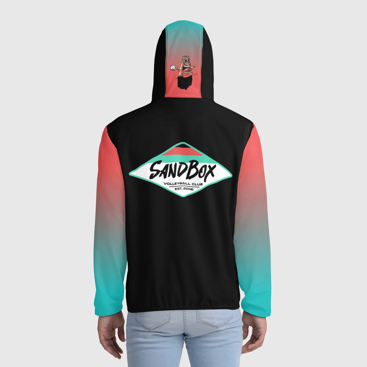 SandBox Ombre Tiki Windbreaker