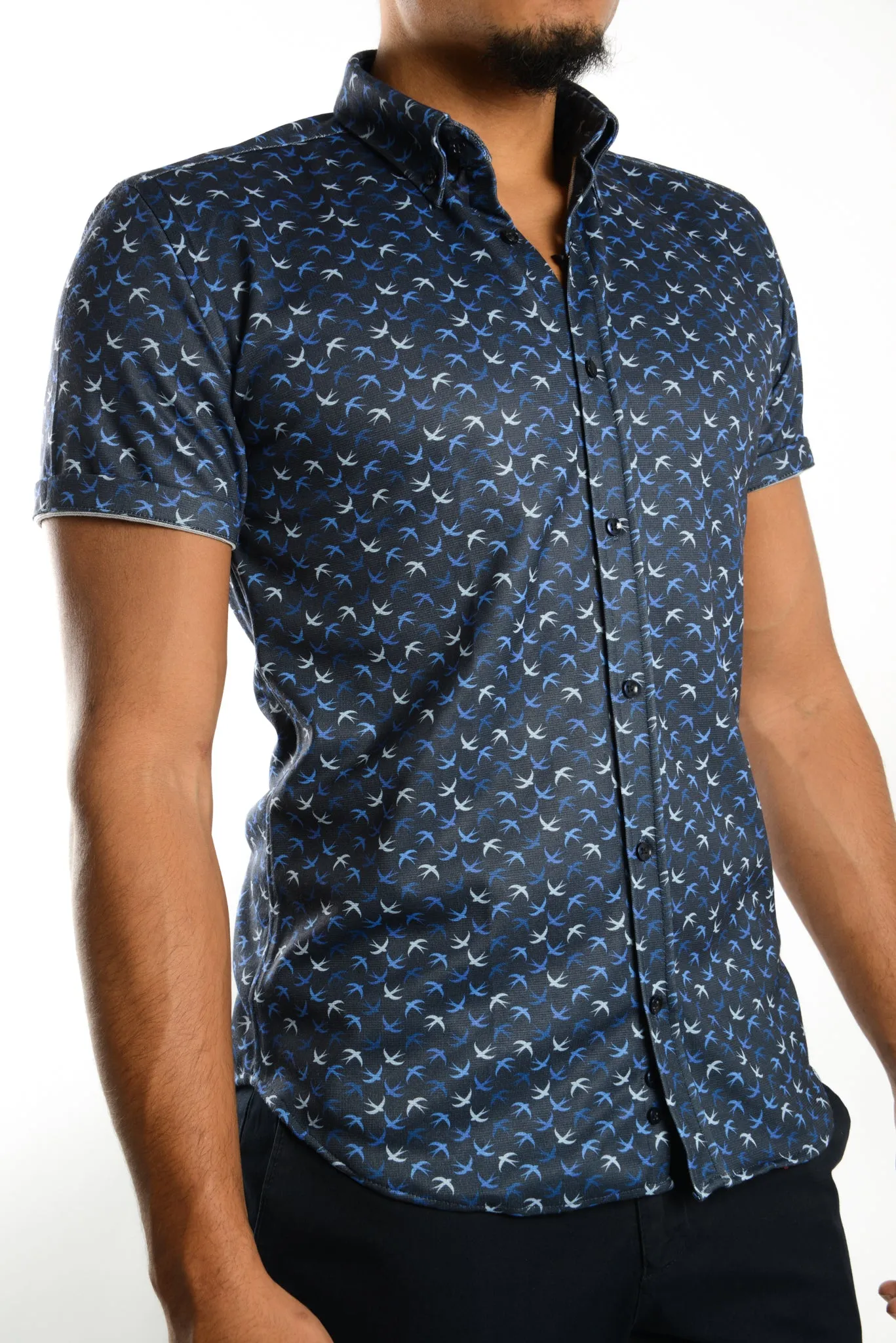 Short Sleeve Mission Digital Print Shirt