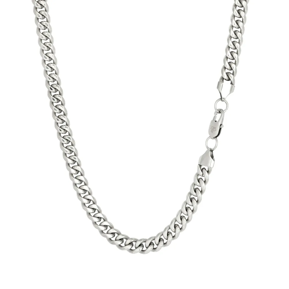 Silver Thick Cuban Chain (8MM)