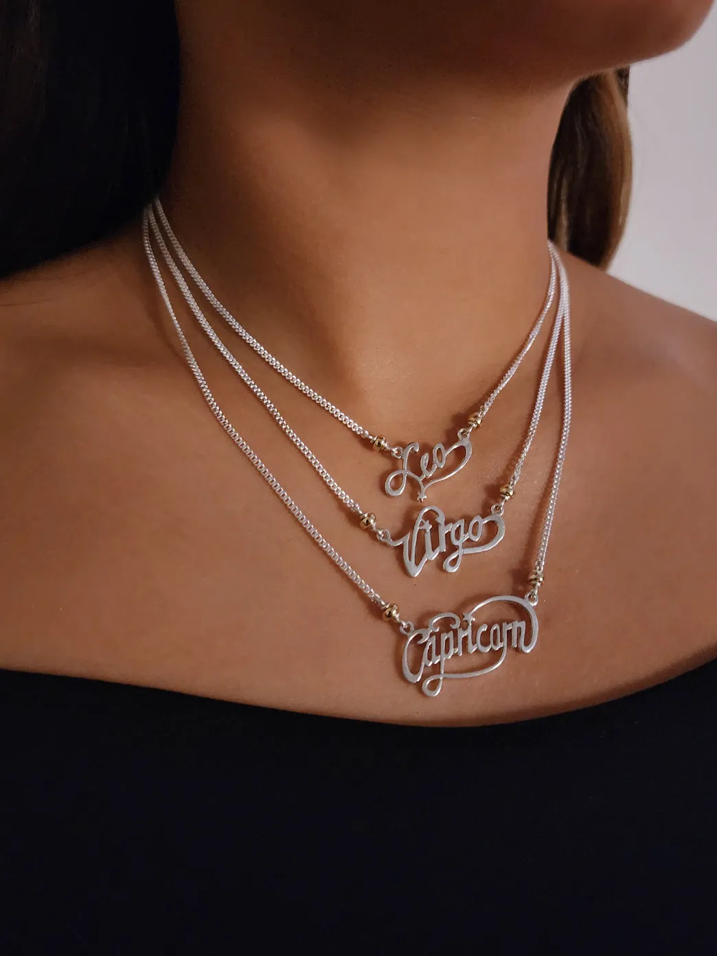 Silver Zodiac Necklace