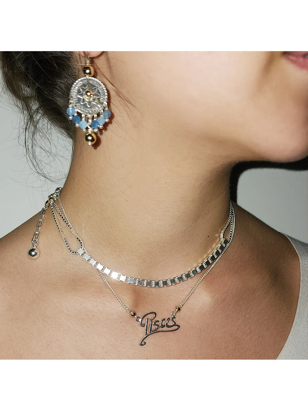 Silver Zodiac Necklace