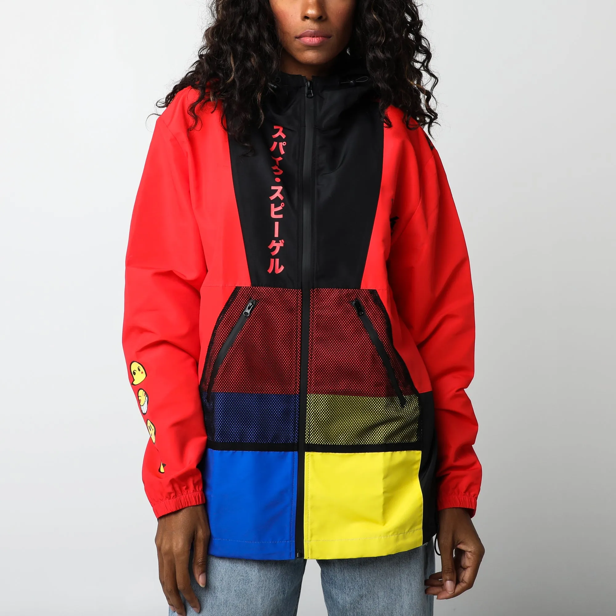 Spike Spiegel Color Block Anorak