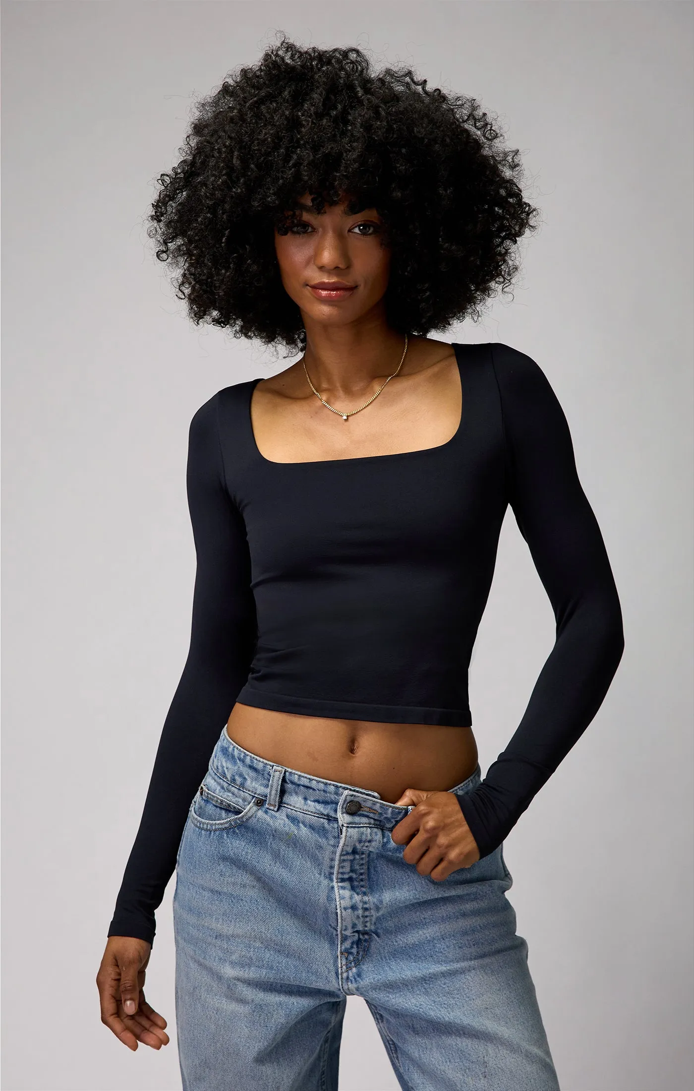 Spiritual Gangster Shayla Seamless Long Sleeve