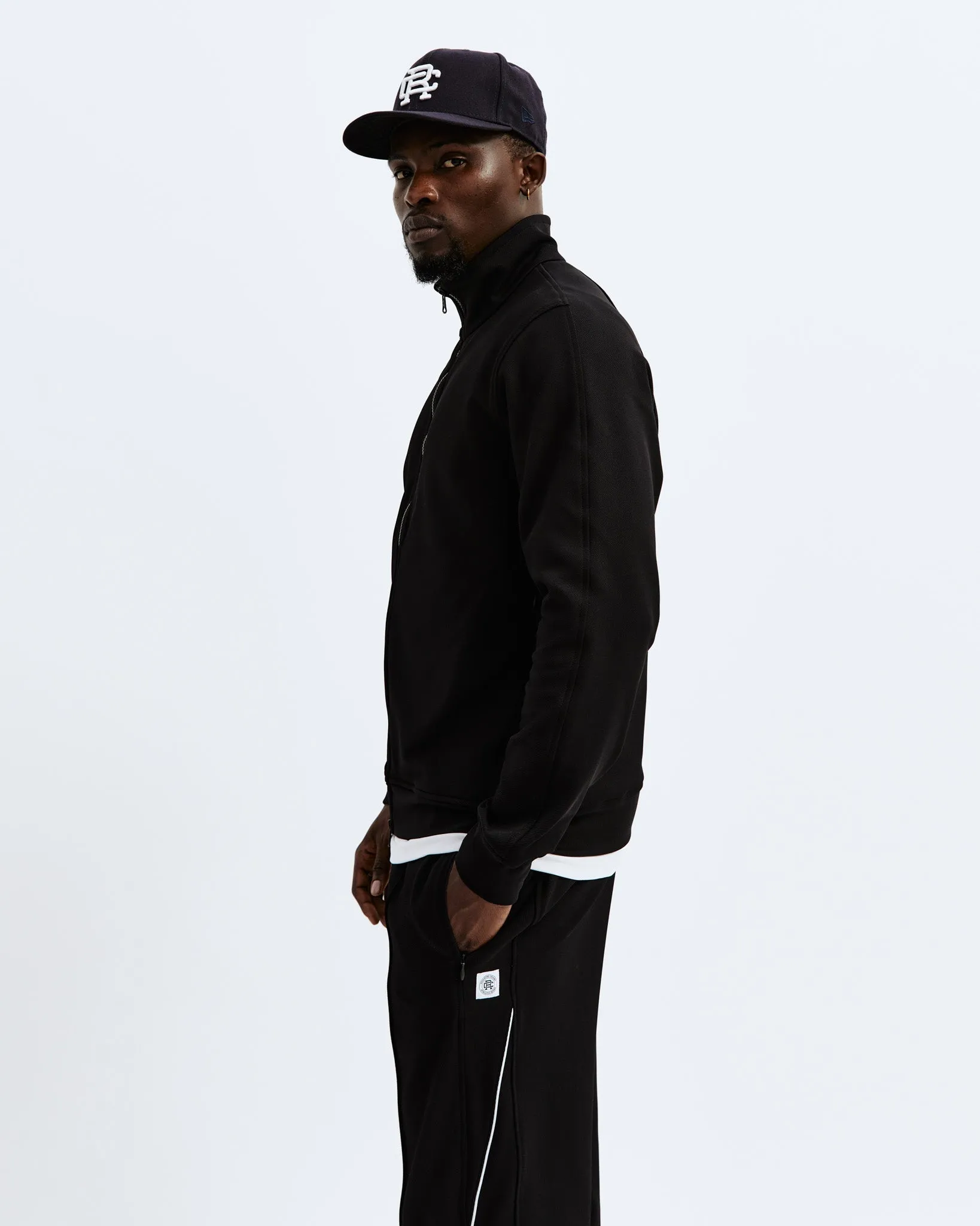 Stretch Twill Track Jacket