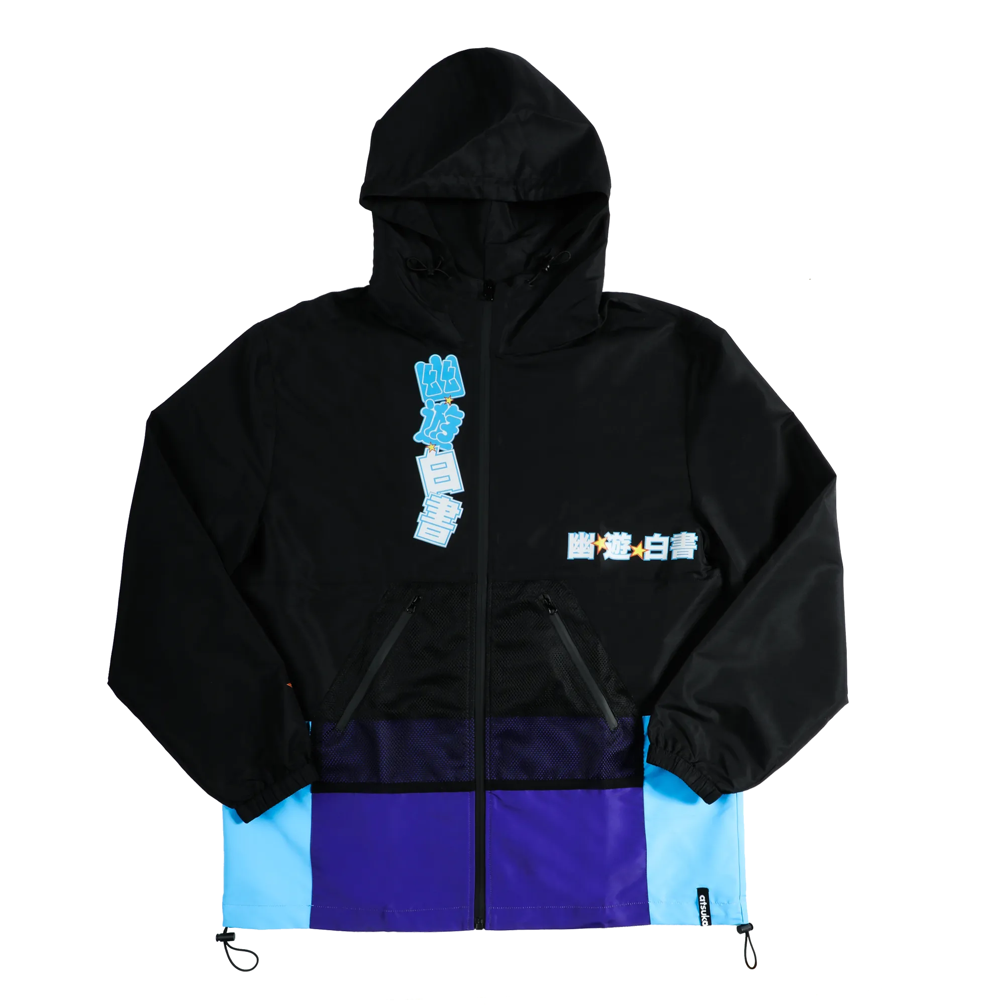 Team Urameshi Black Color Block Anorak