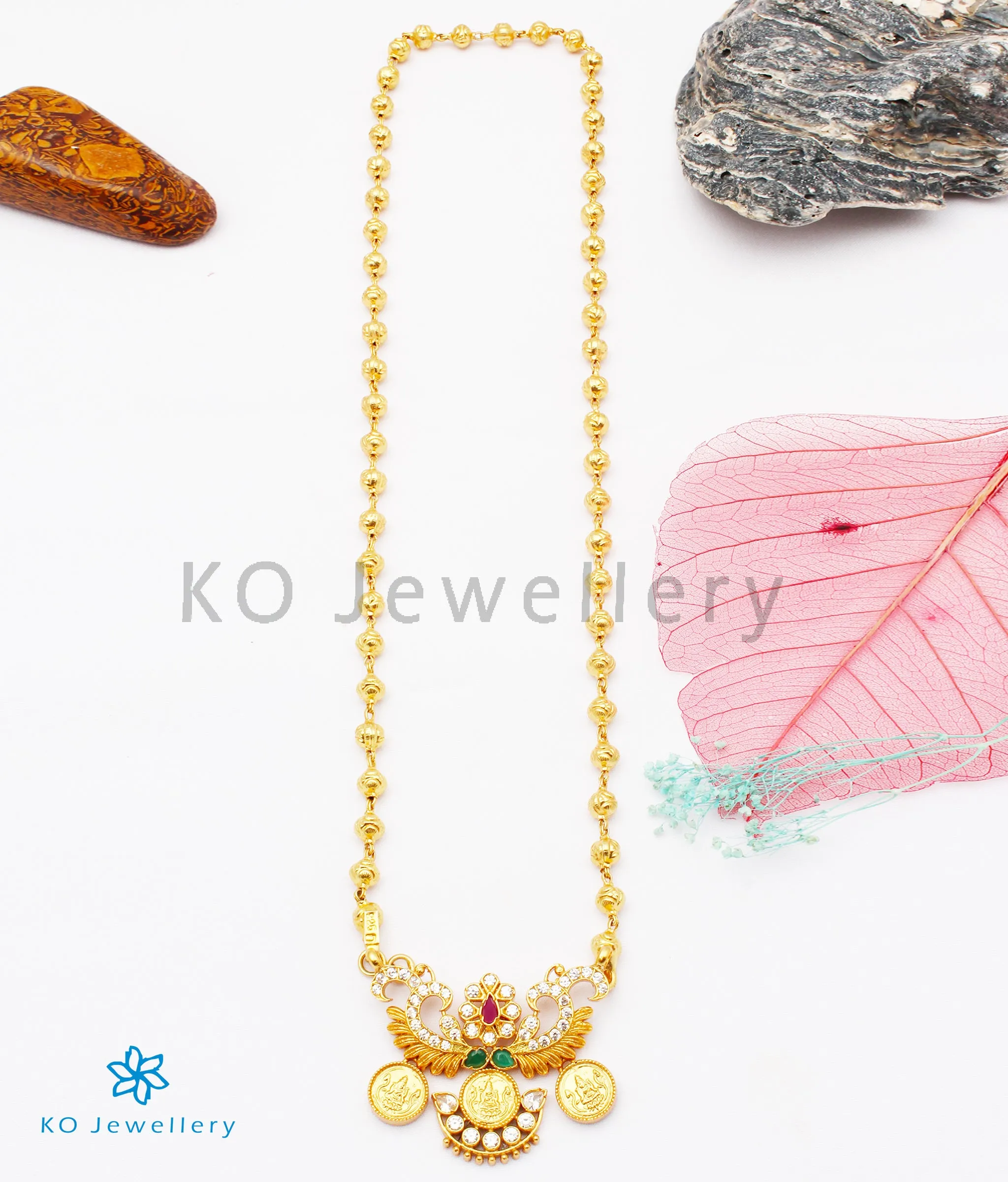 The Arini Silver Mangalsutra Necklace