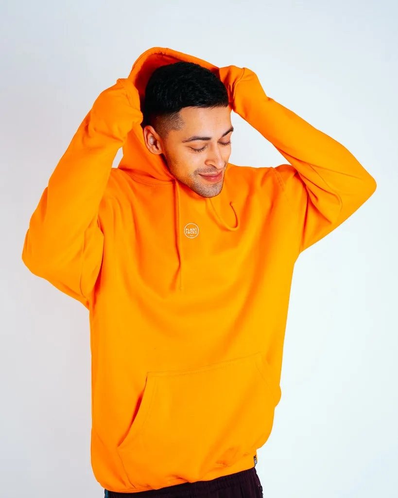 The Classics Hoodie - Embroidered Logo - Alarm Orange