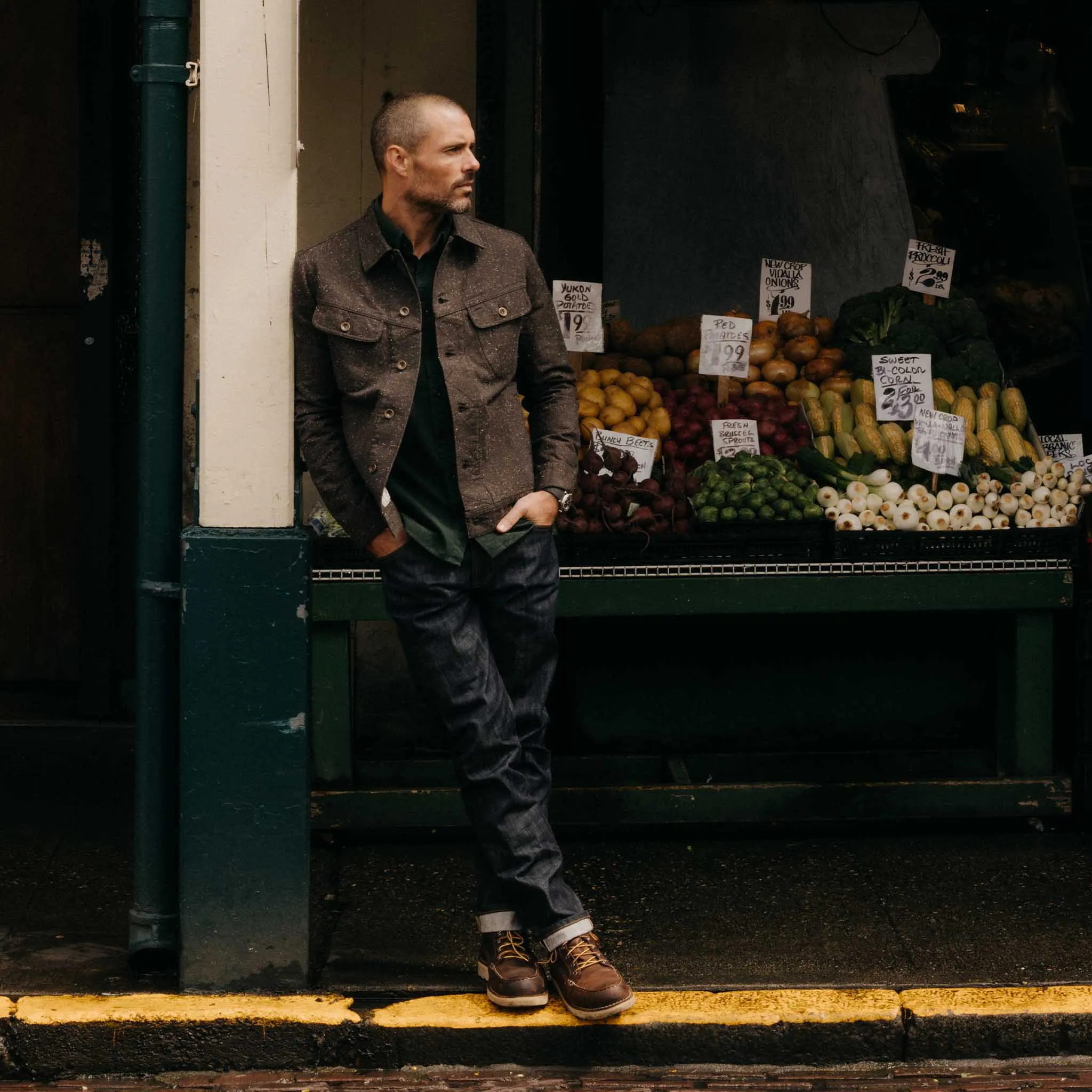 The Democratic Jean in Rigid Organic Selvedge