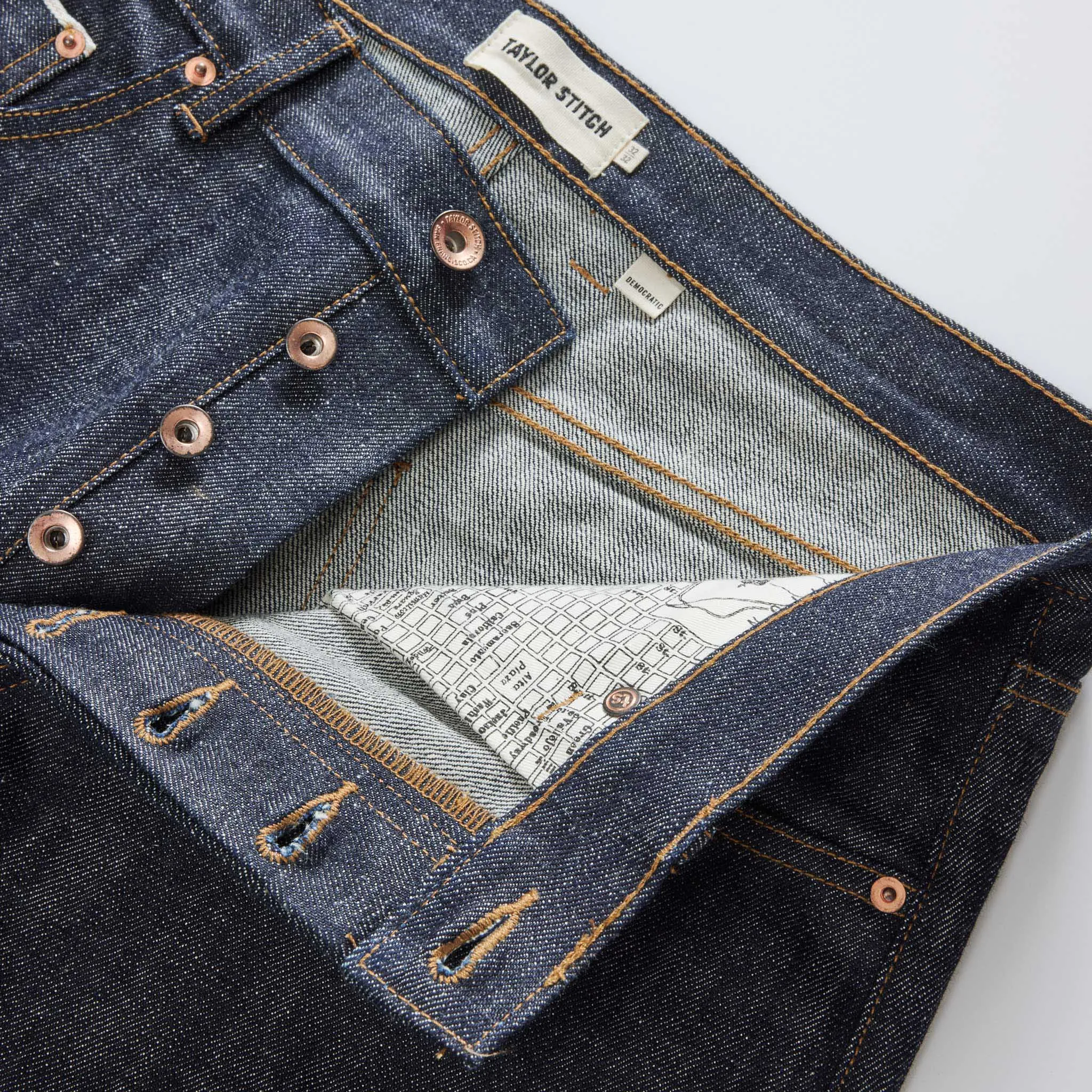 The Democratic Jean in Rigid Organic Selvedge