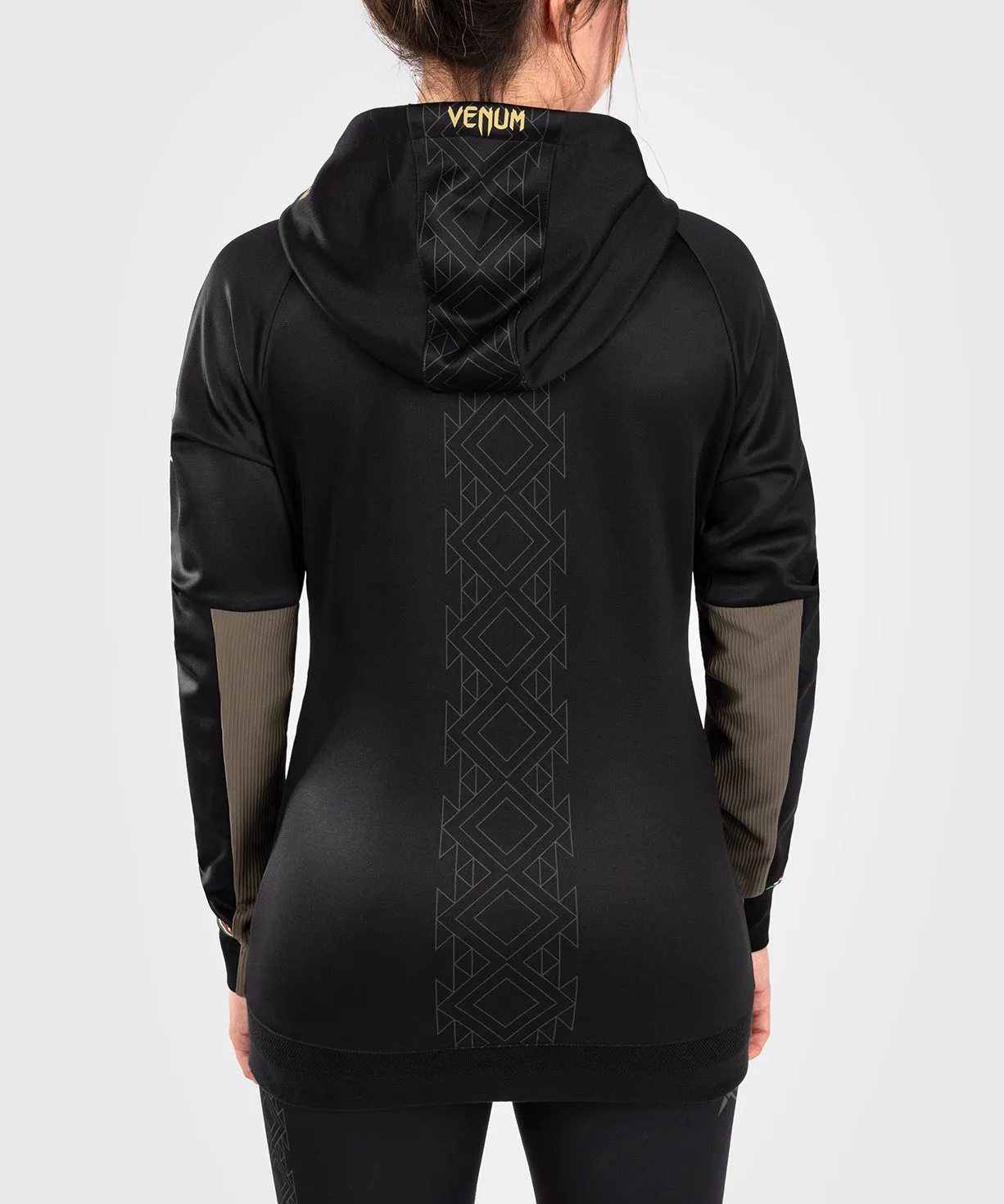 UFC Noche by Venum Personalized Authentic Fight Night Women's Walkout Hoodie - Black