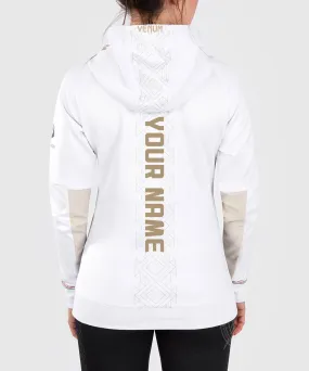 UFC Noche by Venum Personalized Authentic Fight Night Women's Walkout Hoodie - White