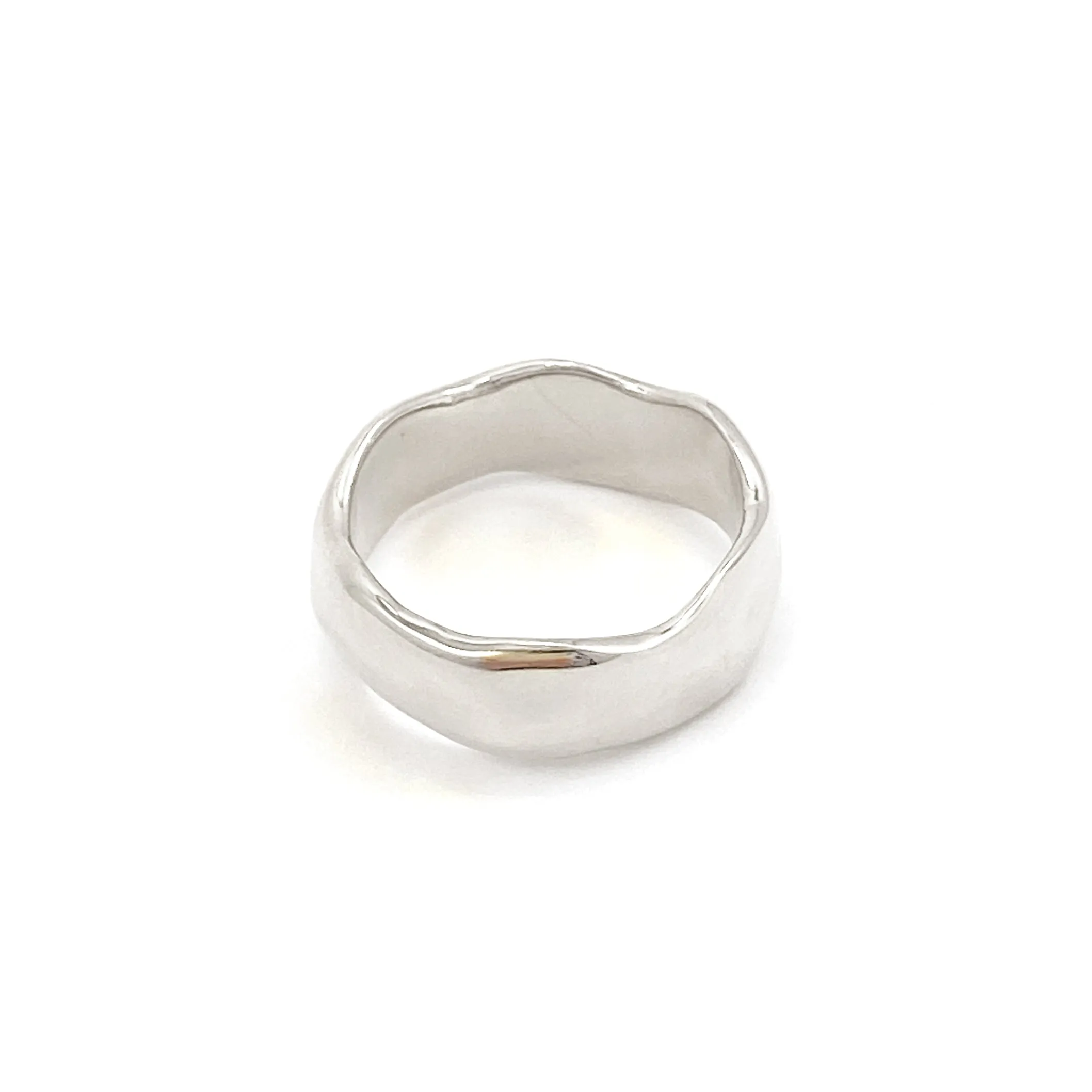 Wavi Ring - Thick - Silver