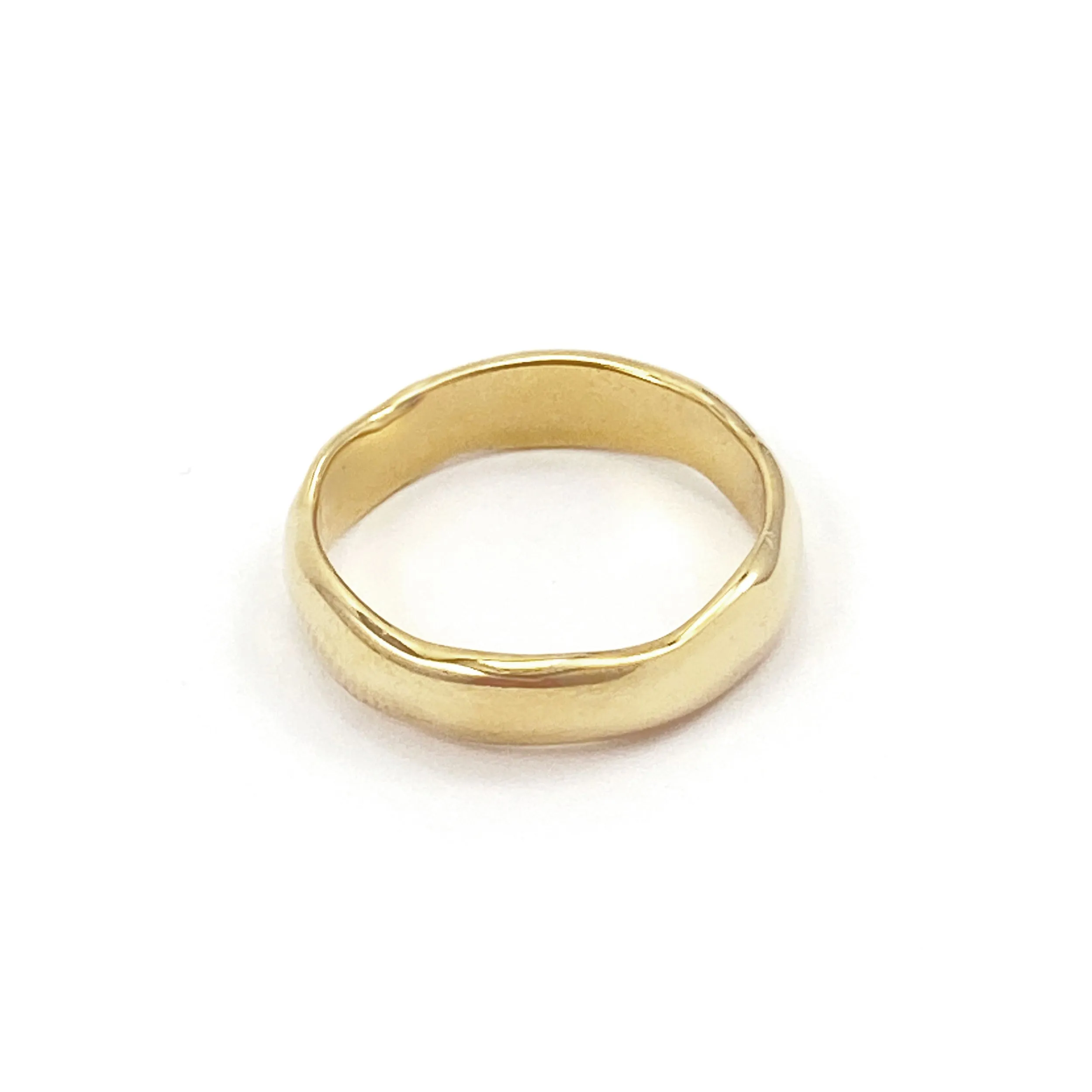 Wavi Ring - Thin - Gold