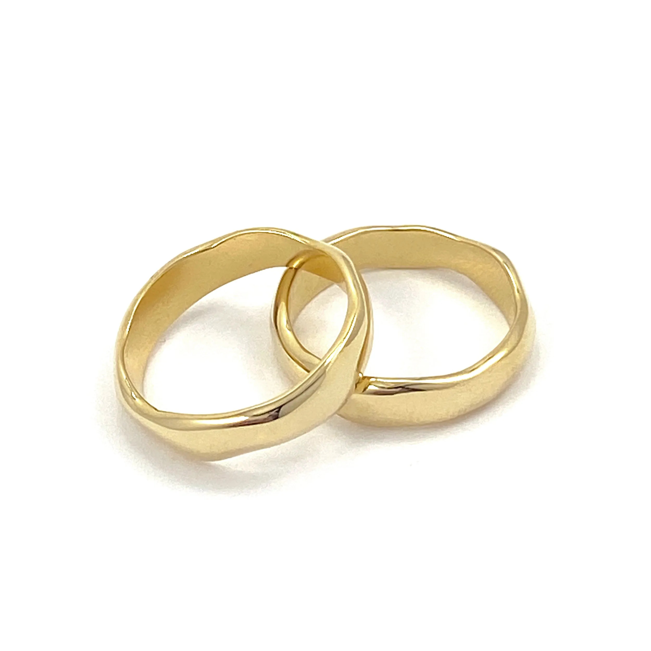 Wavi Ring - Thin - Gold