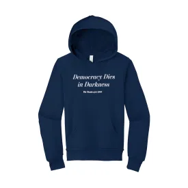 Youth 'Democracy Dies in Darkness' Hoodie